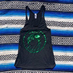 Green Dragon Vape Cart Swag Racerback Tank Top Women's S
